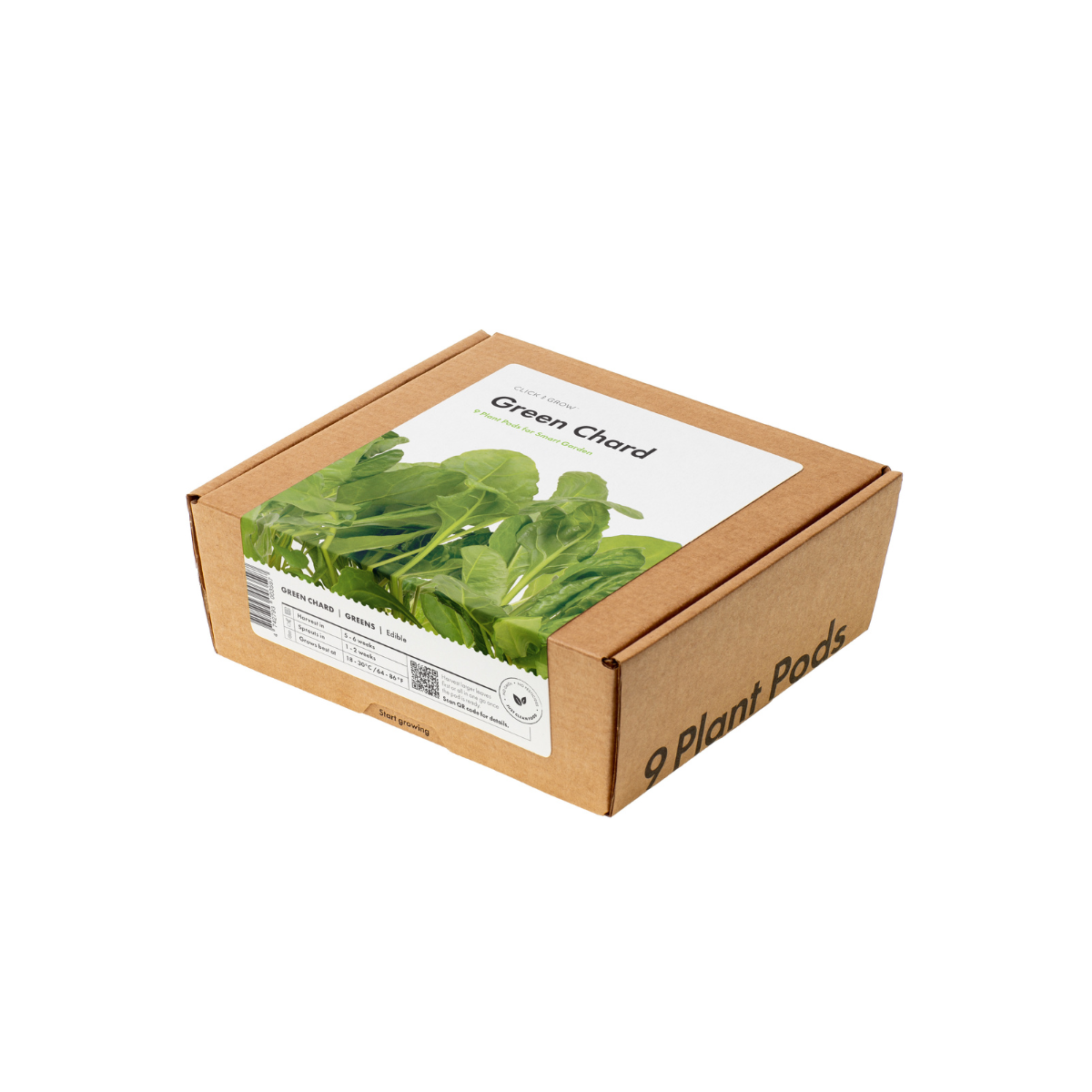 Green Chard Plant Pods 9-pack